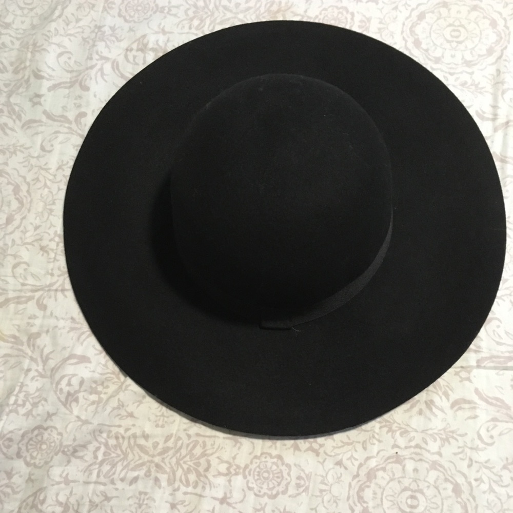 Black stylish hat